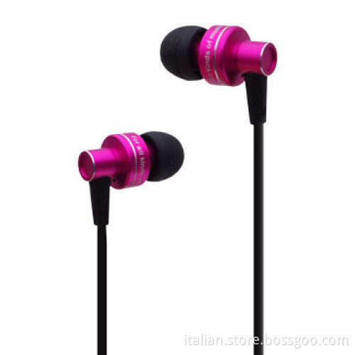 Noodle cable metallic earphone for Samsung, with super bass sound quality